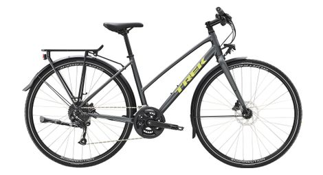 Velo de ville trek fx 2 disc equipped stagger shimano acera altus 9v 700 mm gris lithium 2023