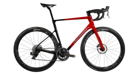 Prodotto revisionato - bicicletta da strada berria belador 10 ltd sram red axs 12v rosso/nero 2022