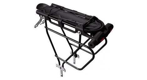 Porte-bagages avec cadenas intégré codex-u adventure - noir