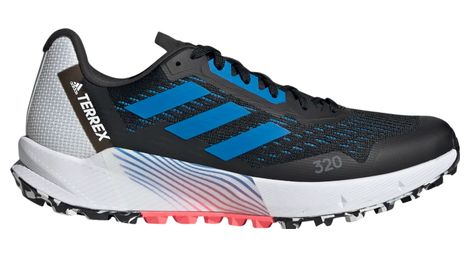 Chaussures de trail running adidas terrex agravic flow 2 noir bleu rouge