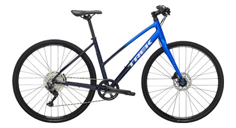 Velo fitness trek fx 3 disc stagger shimano deore 10v 700 mm bleu 2023