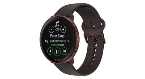 Polar ignite 3 gps horloge bruin koper