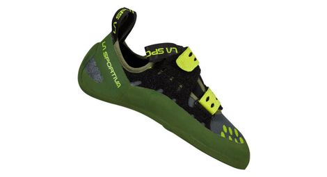 Chaussons d'escalade la sportiva geckogym vegan vert homme