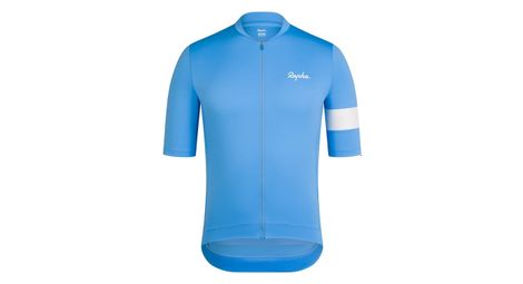 Maillot de manga corta rapha naranja/blanco para hombre