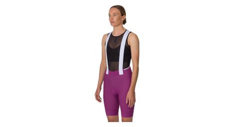 Cuissard rapha brevet element violet/blanc femme