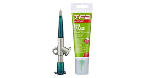 Graisse velo weldtite tf2 bike au teflon avec pistolet tube 125ml