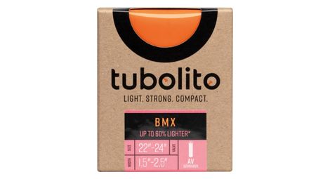 Chambre a air tubolito bmx tubo 22  24 valve schrader