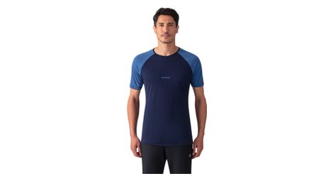 ayaq biafo merinos short sleeve jersey blue
