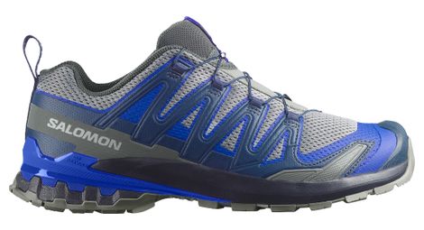 Chaussures Trail Salomon XA Pro 3D V9 Gris/Bleu Homme