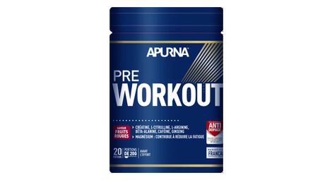 Complement alimentaire apurna preworkout pot 420g