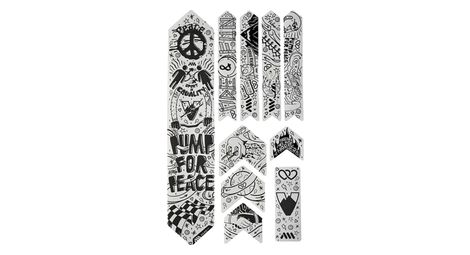 All mountain style extra pump for peace telaio protection kit black