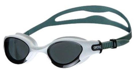 Lunettes de natation the one plus arena gris/blanc/vert