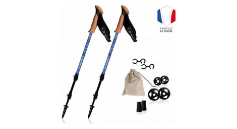 Bâtons de randonnée - massif des alpes