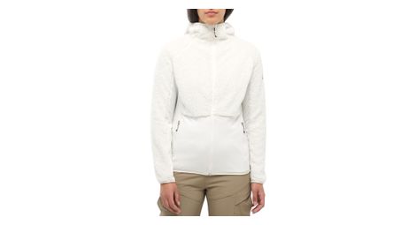 women s millet chamonix highloft hoodie polar fleece white