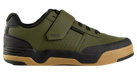 Chaussures vtt bontrager rally mtb olive gris gum wall