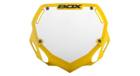 Piastra manubrio box phase 1 gialla grande