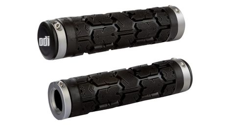 Odi rogue lock-on 130mm black/silver grips