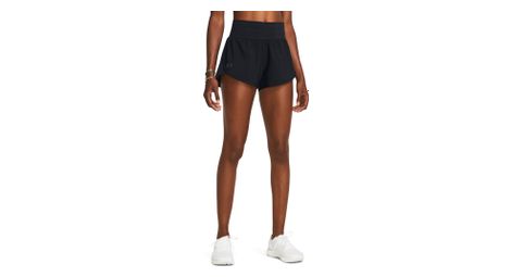 Under armour fly-by elite short 8 cm nero donna s