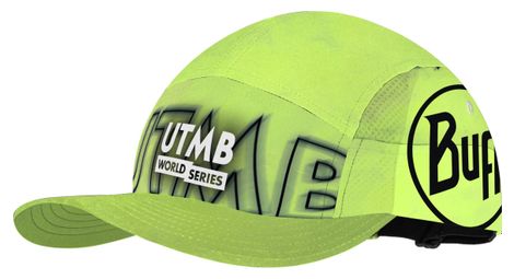 Gorra Buff de 5 paneles UTMB 2026 Verde