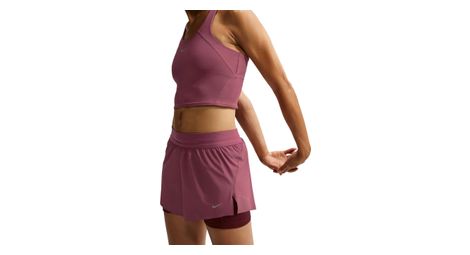 Short 2-en-1 Nike Swift Rose Femme