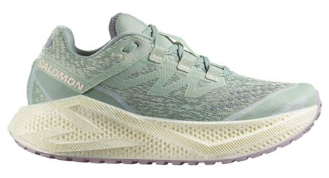 salomon aero glide 3 grvl women s running shoes green