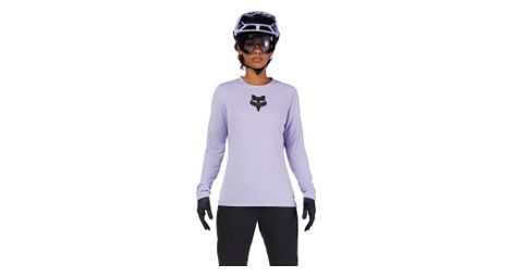 Maglia a maniche lunghe fox ranger da donna fox head lila