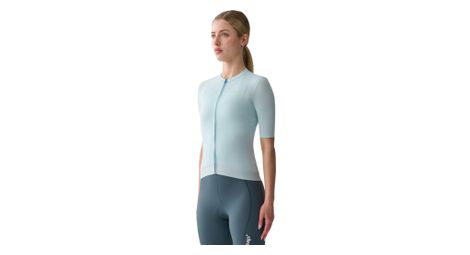 Maillot manches courtes maap training femme bleu ciel