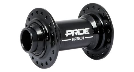 Moyeu Avant Pride Racing Matrix | 36 Trous | 100x20mm | Noir