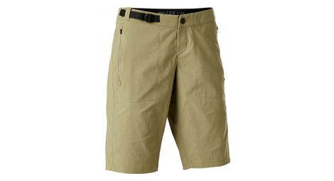 Khakifarbene shorts von fox ranger für damen