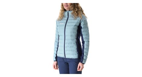 Piumino Millet Fitz Roy Warm Hoodie blu da donna