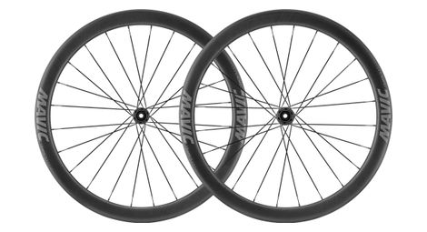 pair of mavic cosmic sl 45 disc wheels 700mm 12x100 12x142mm centerlock