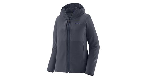 Polaire à capuche patagonia r2 crossstrata hoody bleu femme