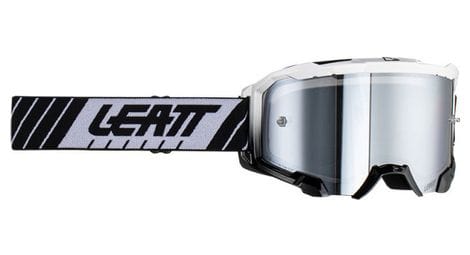 Masque leatt velocity 4 5 iriz blanc ecran argent 50