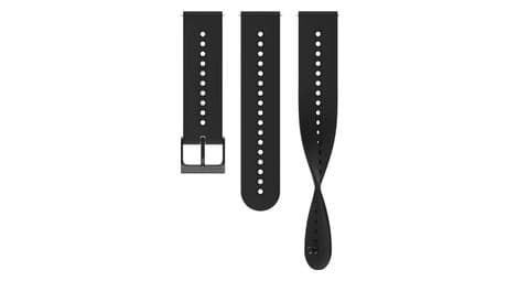 Suunto urban 4 silicone strap 22mm all black