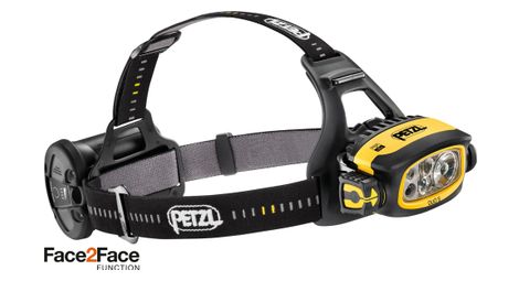 Lampe frontale petzl duo s 1100 lumens noir jaune