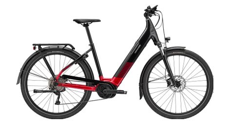 Gereviseerd product - cannondale tesoro neo x 2 low step shimano deore 10v 625 wh 29'' red elektrische mountainbike