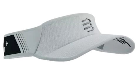 Visière compressport ultralight blanc/noir