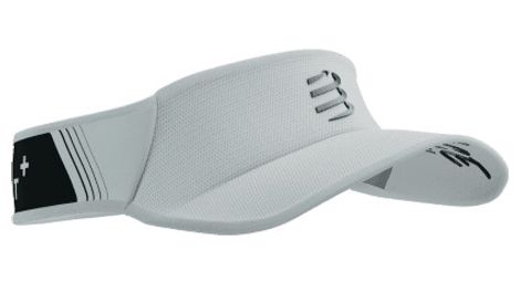 Visière compressport ultralight blanc/noir