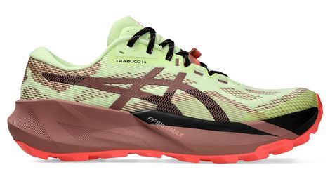Chaussures Trail Asics Trabuco 14 Jaune/Rouge Homme