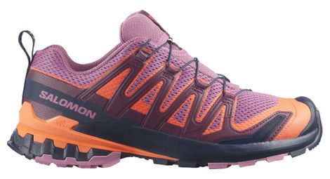 salomon xa pro 3d v9 women s trail running shoes pink orange