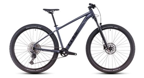 Cube attention pro mtb rígida shimano deore 12s 29'' gris metalizado 2025