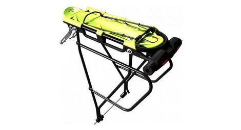 Porte-bagages avec cadenas intégré codex-u offroad - jaune mat/noir