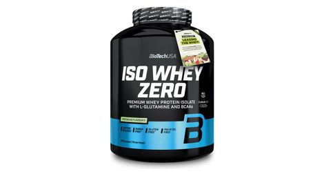 Iso whey zero (1816g) - biotech usa - pistache -  whey isolate