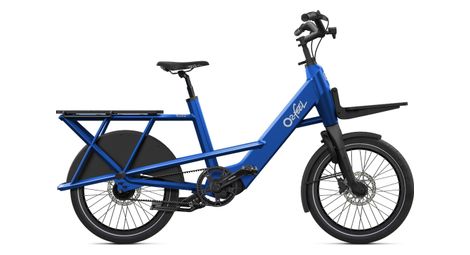 Vélo cargo électrique o2feel buzz 8.1 shimano 5v 540wh shimano 85nm 20 bleu