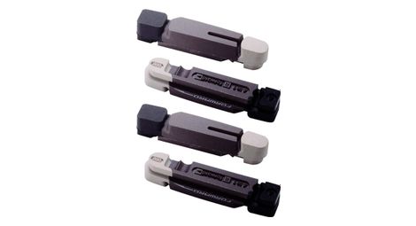 X4 cartouches de patins de freins bbb techstop - shimano / sram / campagnolo