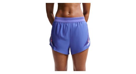 Short Splité Nike AeroSwift 3in Bleu Femme