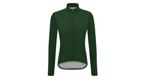 Chaqueta cortaviento unisex santini rtr verde