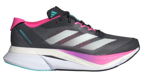 Zapatillas adidas adizero Boston 12 Negro Rosa para mujer