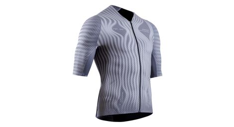 Maillot manches courtes x-bionic corefusion ultimate aero windmap - gris clair