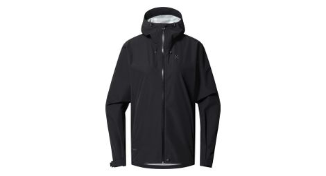 Haglöfs rosson proof waterproof giacca donna nero
